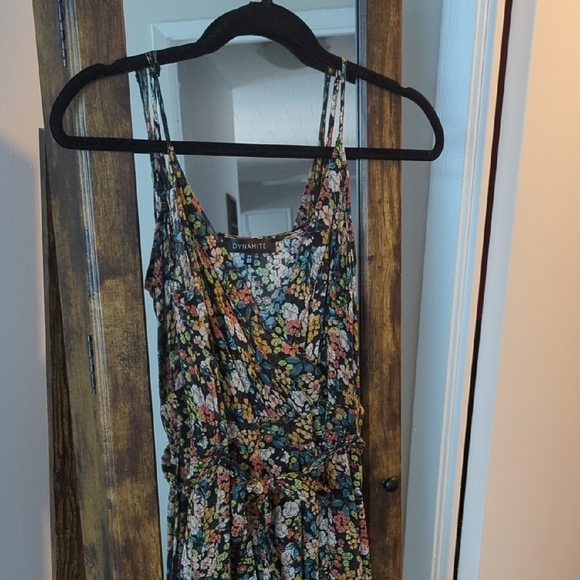Dynamite Multicolor Floral Dress - Picture 1 of 4